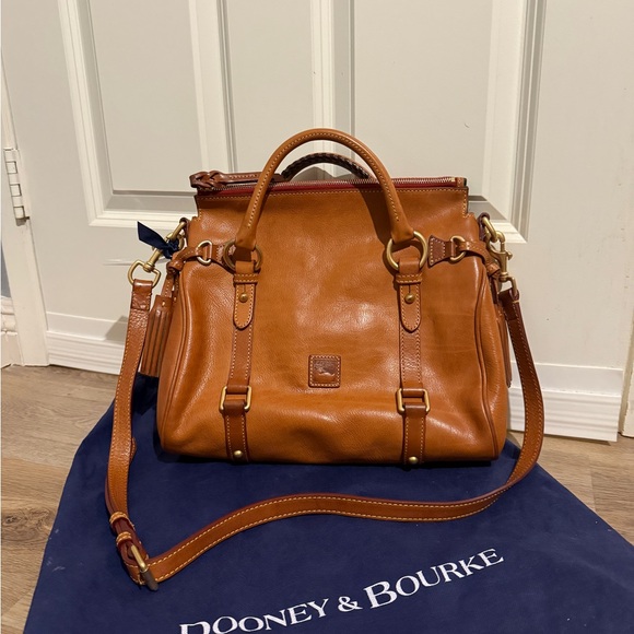 Dooney & Bourke Florentine Small Satchel - Natural - Picture 1 of 16